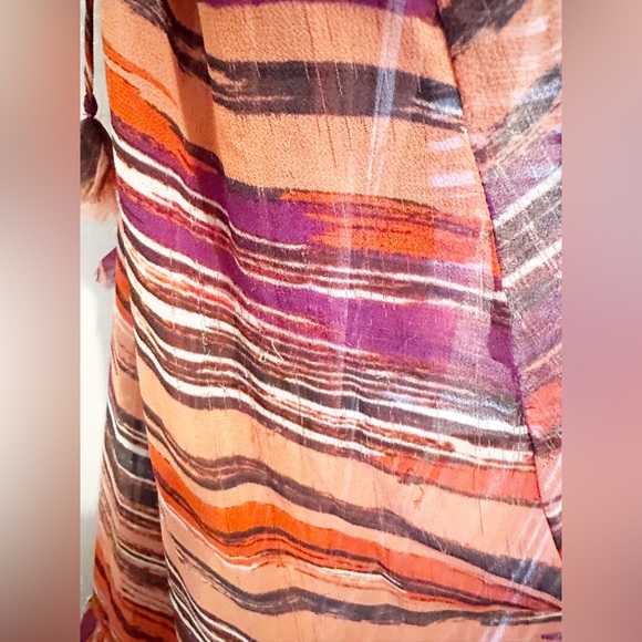 MISA Dominika Stripe Maxi Dress - Picture 7 of 7